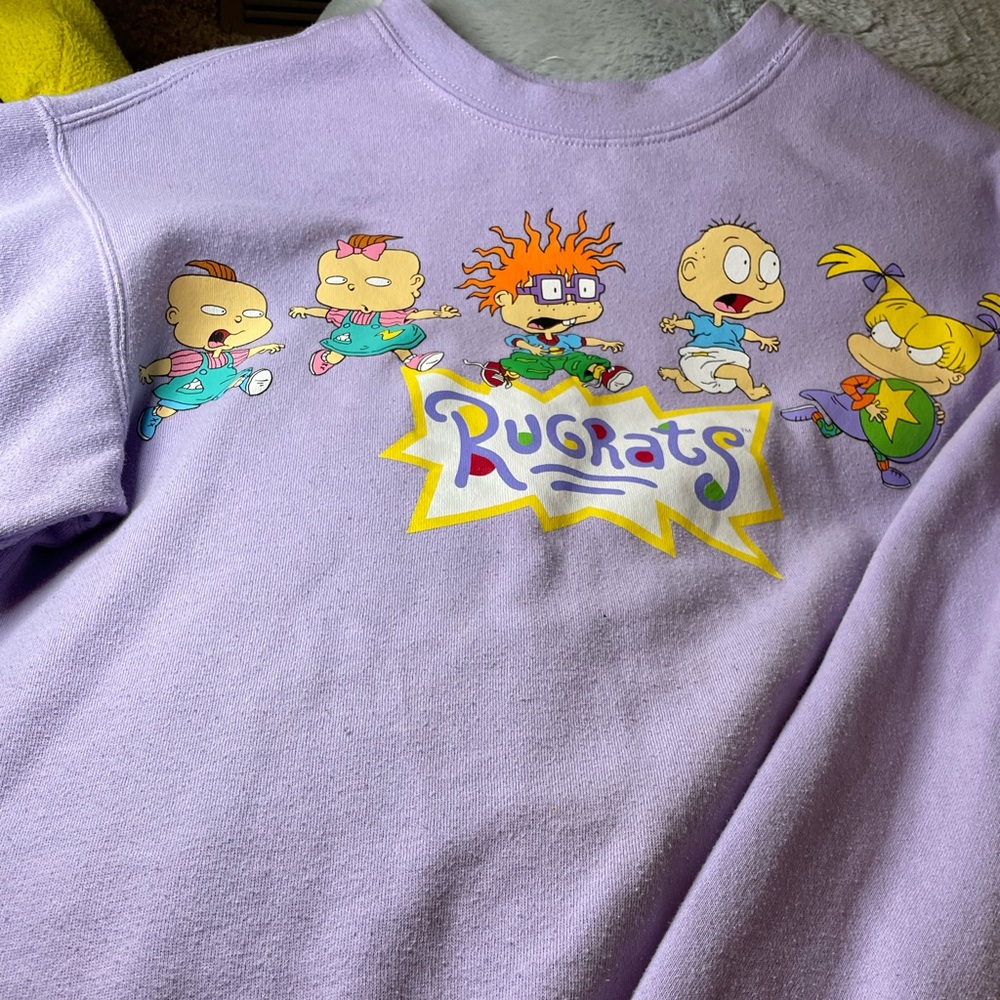 Nickelodeon Rugrats purple sweatshirt